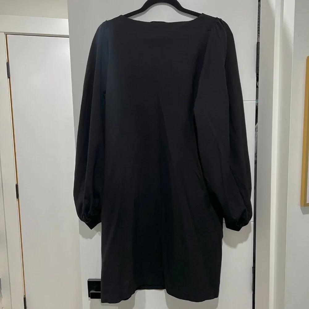 Dorothee Shumacher Long Sleeve Black Midi-Dress - Picture 8 of 11